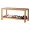 Alaterre Furniture Newport 40in Wood Storage Bench with Handcrafted Woven Rope Seat, Natural ANNP0520 - alternate 10